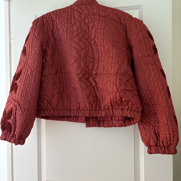 Free People Quilted Floral Jacket – Red – Size Medium
Brand new - Picture 9 of 16
